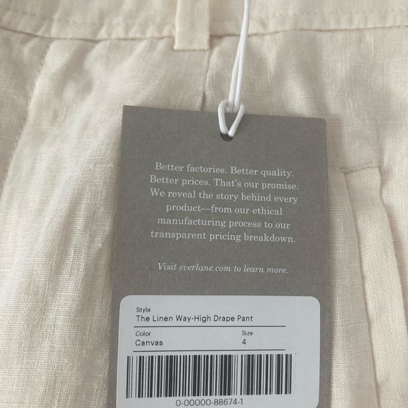 Everlane Way-High Linen Drape pants - Picture 14 of 16